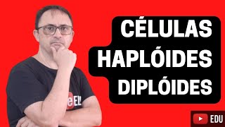 CÉLULAS HAPLÓIDE E DIPLÓIDE [upl. by Barbabra]