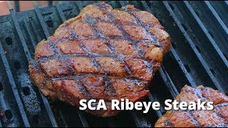 Malcom Reed from How to BBQ Right shows us the secret to an award winning Ribeye [upl. by Aitret]