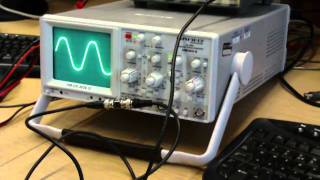 Oscilloscope Tutorial  Calculating the time and frequency [upl. by Nomael]