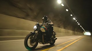 Triumph Speed Twin 900 Riding Video [upl. by Blancha811]