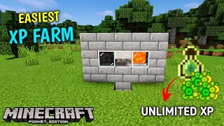 FASTEST 😱 How to Make Minecraft Simple XP Farm [upl. by Bautista]