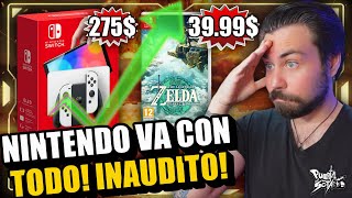 Nintendo VA CON TODO para que Switch sea la MÁS VENDIDA HAN BAJADO LOS PRECIOS Inaudito [upl. by Fendig97]