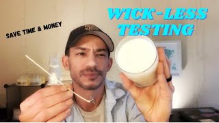 Wickless candle testing   what  why and how [upl. by Sapienza]