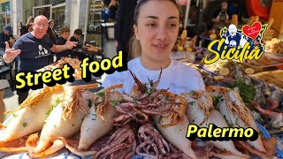 Street food da Biga a Palermo  Sicilia [upl. by Trumann82]