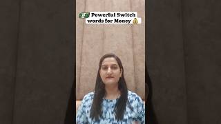 Magical Switch words for Money 💰 switchwordsremedy switchwords astrologyposts astrologer [upl. by Nij240]