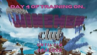 Day FOUR of Training on Minemen Until Im Cracked [upl. by Ettennaej]