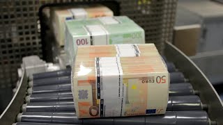 Inside Euro € Money Factory – Banknotes Printing by Hands Billions 🪙 Produced every day [upl. by Tnecnev584]