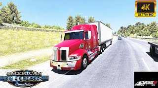 ATS  TRUCKERSMP LIVE  FLAGSTAFF TO PHOENIX  WESTERNSTAR TRUCK LOGITECH G923 4K RESO GAMING [upl. by Chuipek]