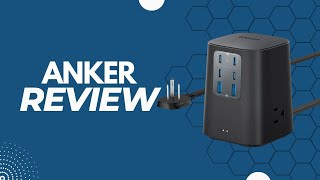 Review Anker Charging Station 100W 9in1 USB C Power Strip with 300J Surge Protection [upl. by Ailasor897]