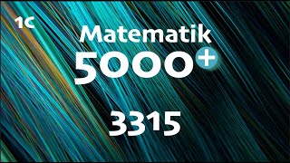 Matematik 5000 1c 3315 matte 1c [upl. by Glynias]