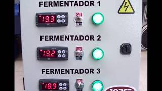 Fermentador de cerveza con 3 equipos video magico [upl. by Elbertina]