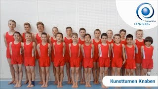 TV Lenzburg Turnshow 2017 Riegenvorstellung Kunstturnen Knaben [upl. by Venu726]