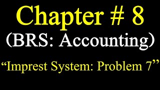 Problem7 petty cashbook imprest systemHow to prepare petty cashbook using imprest system in account [upl. by Andrey]