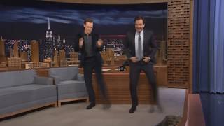 Benedict Cumberbatch and Jimmy Fallon funny dance meme [upl. by Jara]