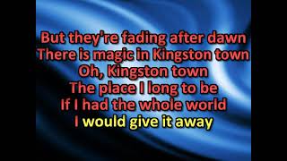 Karaoke UB40 Kingston Town Remix [upl. by Ttemme]