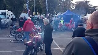 Phil Read tribute at the Stafford classic bike show 2022 [upl. by Wilkins]