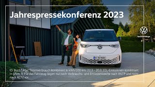 Jahrespressekonferenz von Volkswagen Nutzfahrzeuge 2023 [upl. by Mccarthy744]