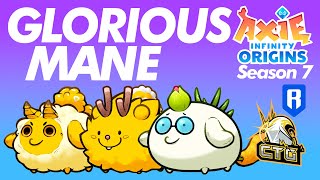 GLORIOUS MANE META  S8  ORIGINS LEADERBOARD  AXIE INFINITY [upl. by Valli]