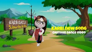 Karbi new songLong lo ne nang birtaCartoon dance videoKarbi funny videoKarbi cartoon video [upl. by Alten838]