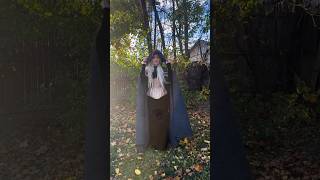 DIY Medieval  Renaissance cloak for winter ❄️⛄️ [upl. by Akined14]