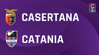 Casertana  Catania 13  Gli Highlights [upl. by Lahcym183]