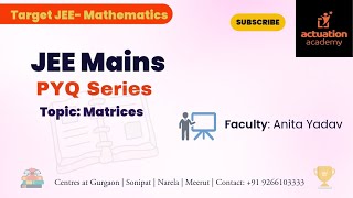 Let A and B be two 3 x 3 nonzero real matrices in such that AB is a zero matrix Then [upl. by Pru77]