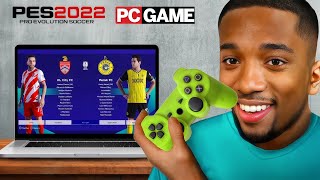 Pes 17 patch Efootball 2022  Gameplay  PC 8gb ram [upl. by Lehet]