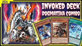 INVOKED DOGMATIKA DECK WAITING NEW BANLIST  Gameplay September 2024  Yugioh Duel Links [upl. by Lesab]