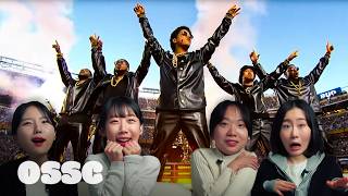 KOREANS REACT TO SUPER BOWL HALFTIME SHOW  𝙊𝙎𝙎𝘾 [upl. by Adia674]