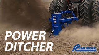 Power Ditcher  Remlinger Mfg [upl. by Akenet91]