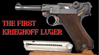 Incredible Historical Find The First Krieghoff Luger Ever Made [upl. by Sregor]