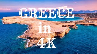 Greece in 4K  Koufonisia Islands  Cyclades  Greece Drone Footage [upl. by Nnairda]