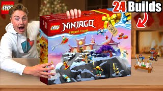 I made a NINJAGO 2023 Advent Calendar [upl. by Wyler]