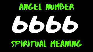 ✅ Angel Number 6666  Spiritual Meaning of Master Number 6666 in Numerology  What does 6666 Mean [upl. by Akimat]