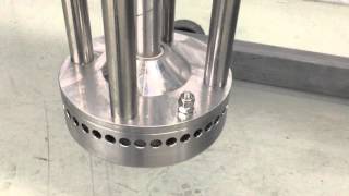 SILVERSON HOMOGENIZER MIXER MODEL EX60 WITH HEAVY DUTY ADJUSTABLE STAND [upl. by Halfdan]