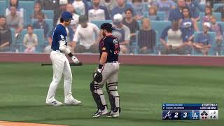 MLB Playoffs R16 Wildcard Game 1 Braves  Dodgers [upl. by Shaia]