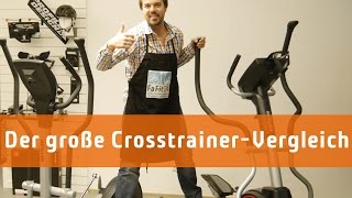 Crosstrainer Vergleich Klassisch oder Ellipsentrainer Willi weiß Rad [upl. by Avron]