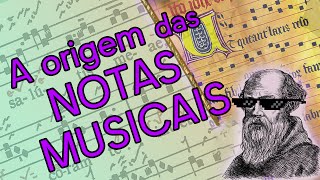 Teoria Musical  A Origem das Notas Musicais [upl. by Rehpitsirhc]