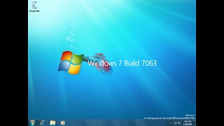 Taking a look at Windows 7 Build 7063 [upl. by Anaya]