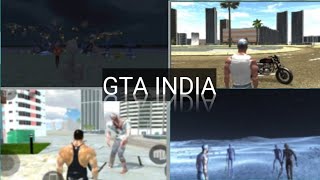 GTA INDIA Indian bikes Riding 3D Game Ghost modOpen World modMoon mod Zombie mod [upl. by Fronnia]