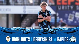 Highlights  Derbyshire vs Worcestershire Rapids [upl. by Katharina]