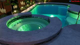 GUTIERREZ FAMILY POOL DESIGN  OZZYS POOL amp SPA DESIGNS [upl. by Aicerg462]