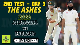 Day 3 Highlights  2nd Test Australia vs England  Ashes 2023 Cricket 17 Gameplay  30th June 2023 [upl. by Amandi]