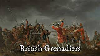 The British Grenadiers Outlander Version  British Military March [upl. by Enyalb708]