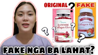 NATURE GLOW GLUTATHIONE COLLAGEN GLOW FAKE VS ORIGINAL  PART 4 [upl. by Uwkuhceki]