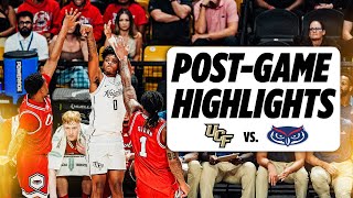 UCF Men’s Basketball 100 Florida Atlantic 94  FULL GAME HIGHLIGHTS  Nov 12 2024 [upl. by Kcired]