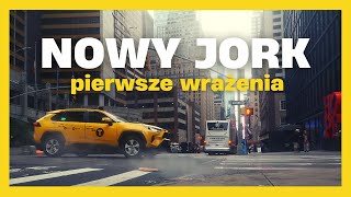 Nowy Jork 1 Pierwsze wrażenia 🇺🇲 [upl. by Sathrum17]