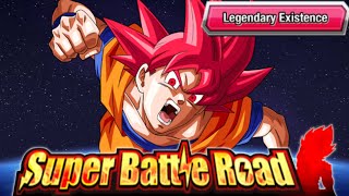 SUPER BATTLE ROAD 81 EXISTENCIA LEGENDARIA NO ITEM RUN  dokkanxperthd [upl. by Anaynek767]