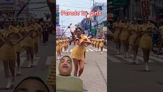 Parade by girls parade paradetraining paraderehearsal dance shortsfeed [upl. by Aillemac]