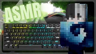 Uncut Bedwars Mouse amp Keyboard ASMR Sounds  Hypixel Bedwars [upl. by Rastus]